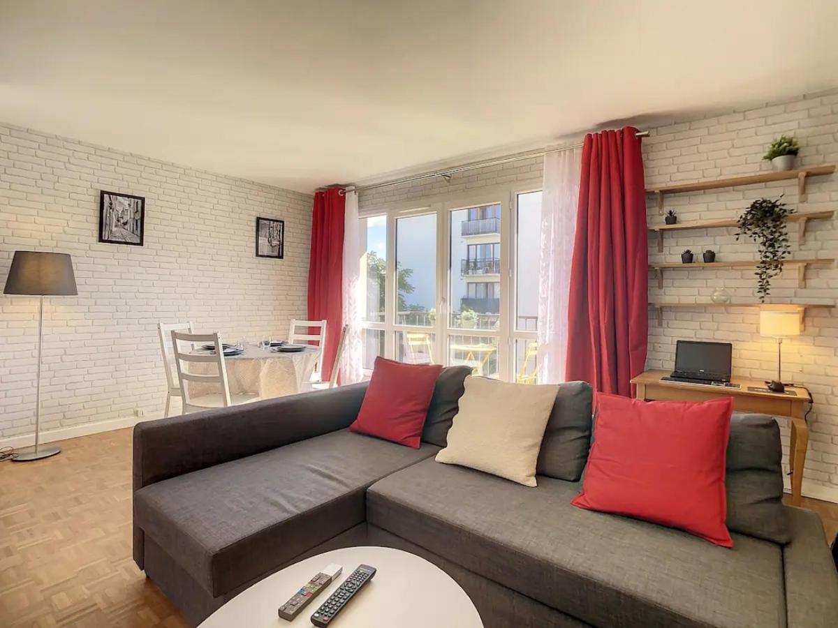Appartement Chic Proche De Paris, Parking Inclus Saint-Maur-des-Fossés Esterno foto